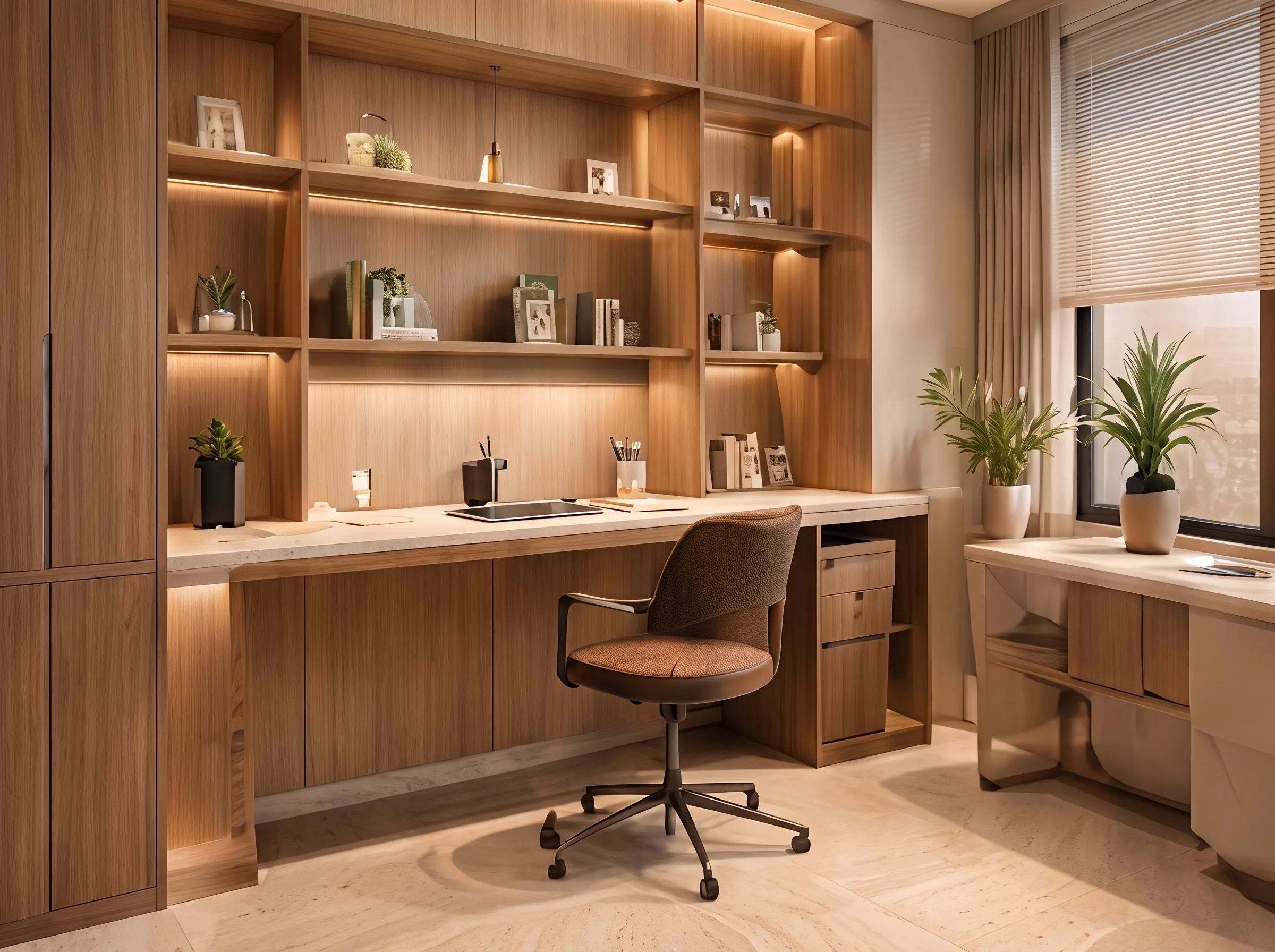 Our home office joinery process